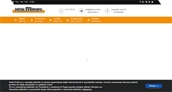 Desktop Screenshot of metal-profil.si